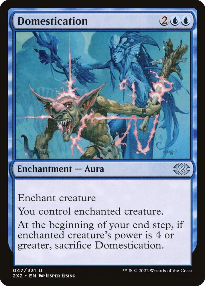 2022 Magic: The Gathering: Double Masters 2022 (2X2) - Domestication (#47, Uncommon) (, Near Mint)