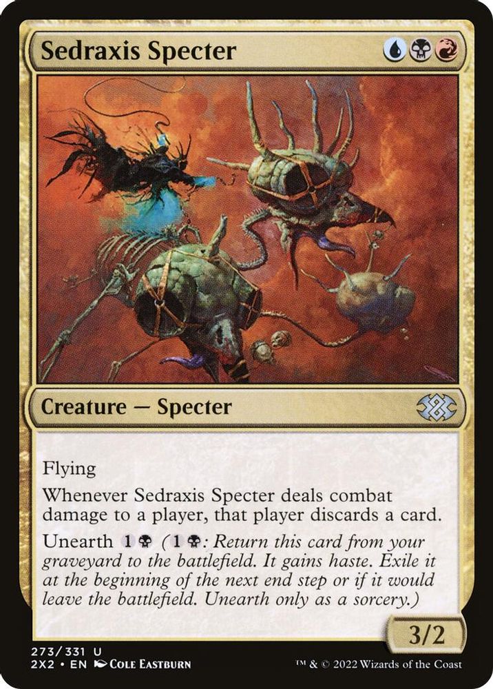 2022 Magic: The Gathering: Double Masters 2022 (2X2) - Sedraxis Specter (#273, Uncommon) (, Near Mint)