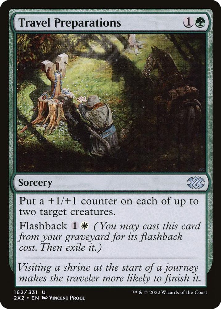2022 Magic: The Gathering: Double Masters 2022 (2X2) - Travel Preparations (#162, Uncommon)