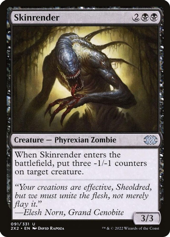 2022 Magic: The Gathering: Double Masters 2022 (2X2) - Skinrender (#91, Uncommon) (Foil, Near Mint)