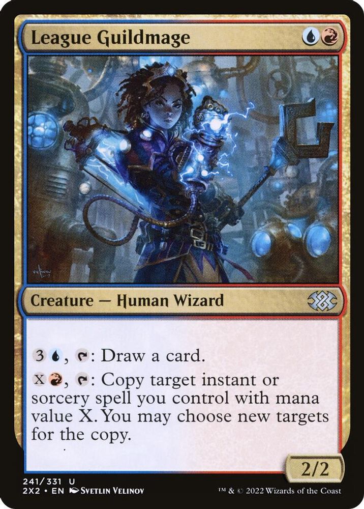 2022 Magic: The Gathering: Double Masters 2022 (2X2) - League Guildmage (#241, Uncommon) (, Near Mint)