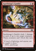 2022 Magic: The Gathering: Double Masters 2022 (2X2) - Sparkmages Gambit (#124, Common) (, Near Mint)