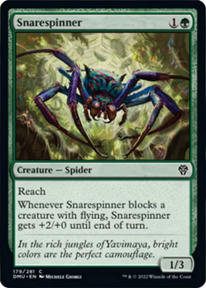 2022 Magic: The Gathering: Dominaria United (DMU) - Snarespinner (#179, Common) (, Near Mint)