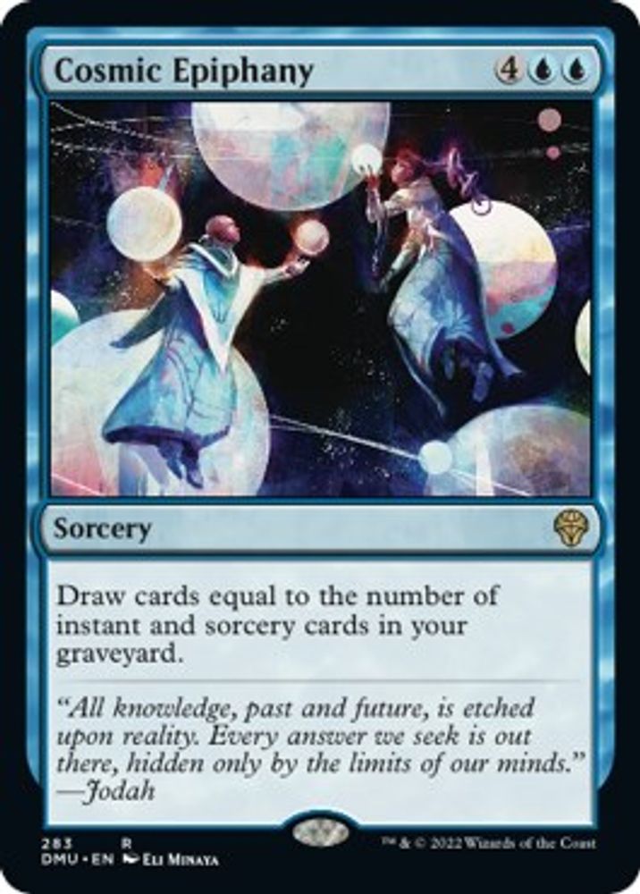 2022 Magic: The Gathering: Dominaria United (DMU) - Cosmic Epiphany 283 (#283, Rare) (, Near Mint)