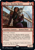 2022 Magic: The Gathering: Commander: Dominaria United (DMC) - Kari Zev Skyship Raider (#123, Rare) (, Near Mint)
