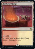 2022 Magic: The Gathering: Commander: Dominaria United (DMC) - Battlefield Forge (#198, Rare) (, Near Mint)