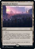2022 Magic: The Gathering: Commander: Dominaria United (DMC) - Mobilized District (#218, Rare) (, Near Mint)