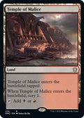 2022 Magic: The Gathering: Commander: Dominaria United (DMC) - Temple of Malice (#236, Rare) (, Near Mint)