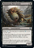 2022 Magic: The Gathering: Dominaria United (DMU) - Monstrous War Leech (#98, Uncommon) (, Near Mint)