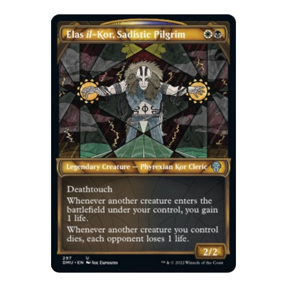 2022 Magic: The Gathering: Dominaria United (DMU) - Elas il Kor Sadistic Pilgrim Showcase (#297, Uncommon) (, Near Mint)