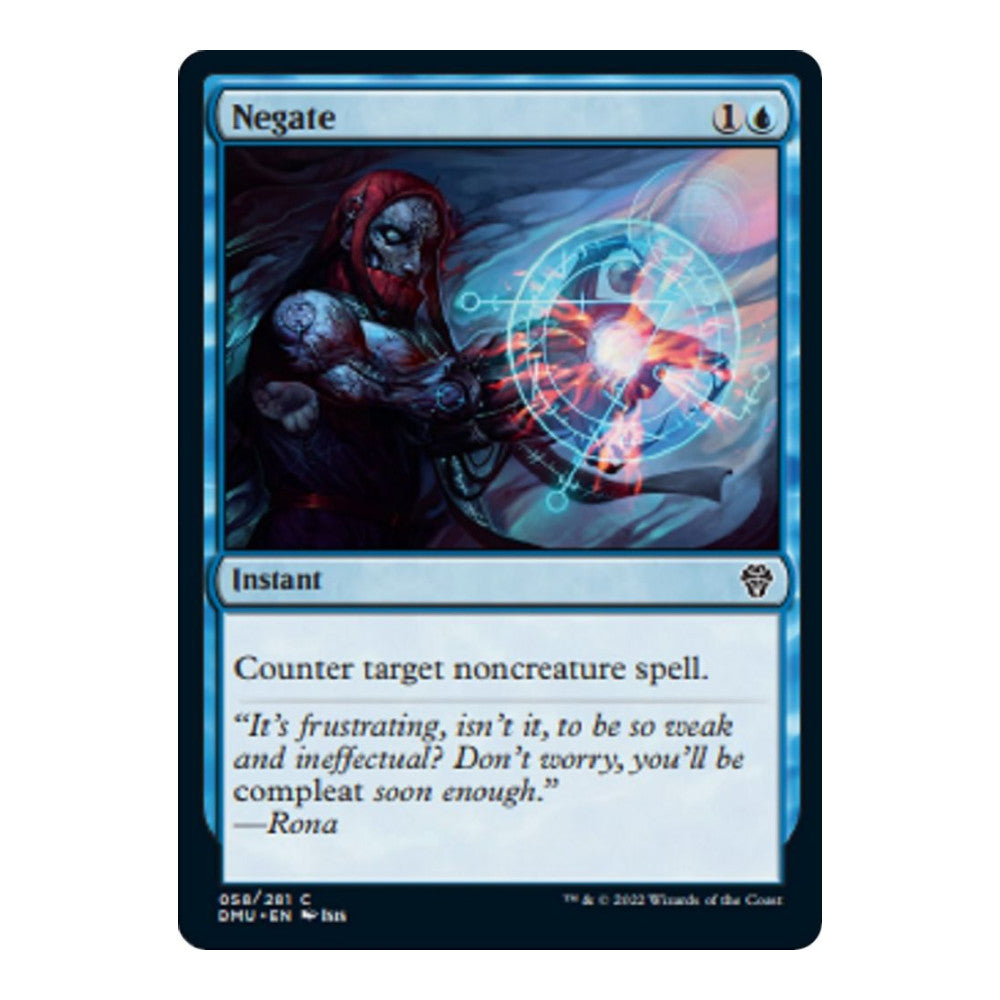 2022 Magic: The Gathering: Dominaria United (DMU) - Negate (#58, Common) (, Near Mint)