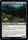 2022 Magic: The Gathering: Dominaria United (DMU) - Gibbering Barricade (#95, Common) (, Near Mint)