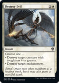 2022 Magic: The Gathering: Dominaria United (DMU) - Destroy Evil (#17, Common) (, Near Mint)