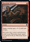 2022 Magic: The Gathering: Dominaria United (DMU) - Flowstone Infusion (#124, Common) (, Near Mint)