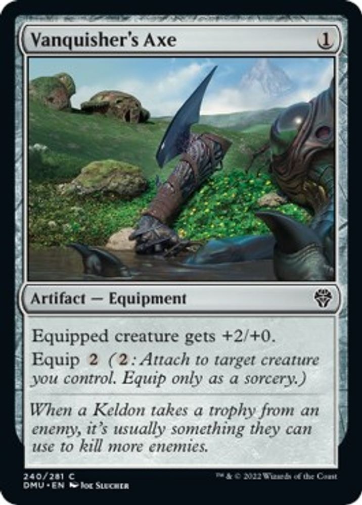 2022 Magic: The Gathering: Dominaria United (DMU) - Vanquishers Axe (#240, Common) (, Near Mint)