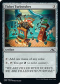 2022 Magic: The Gathering: Unfinity (UNF) - Ticket Turbotubes (#194, Common) (, Near Mint)
