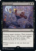 2022 Magic: The Gathering: Unfinity (UNF) - Disemvowel (#71, Common) (, Near Mint)