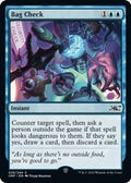 2022 Magic: The Gathering: Unfinity (UNF) - Bag Check (#36, Common) (, Near Mint)