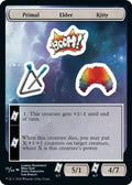 2022 Magic: The Gathering: Unfinity (UNF) - Primal Elder Kitty (#33, T) (, Near Mint)