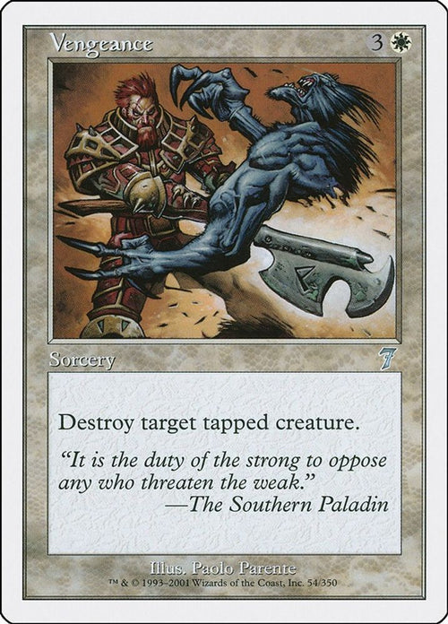 2001 Magic: The Gathering: 7th Edition (7ED) - Vengeance (#54★, Uncommon) (, Near Mint)