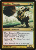 2009 Magic: The Gathering: Alara Reborn (ARB) - Deadshot Minotaur (#52, Common) (, Near Mint)