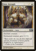 2009 Magic: The Gathering: Magic 2010 (M10) (M10) - Holy Strength (#15, Common) (, Near Mint)