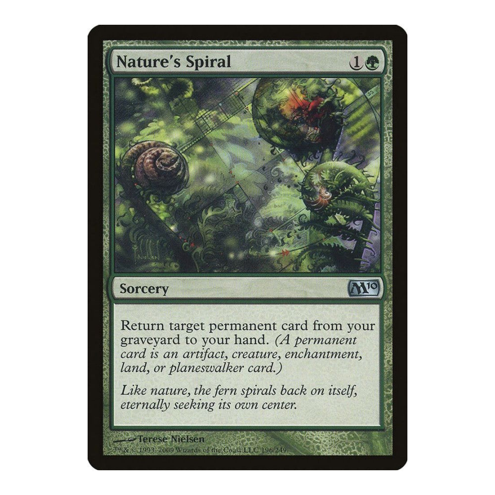 Natures Spiral - Magic 2010 (M10) () - Near Mint -
