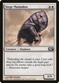 2009 Magic: The Gathering: Magic 2010 (M10) (M10) - Siege Mastodon (#30, Common) (, Near Mint)