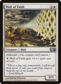 2009 Magic: The Gathering: Magic 2010 (M10) (M10) - Wall of Faith (#40, Common) (, Near Mint)