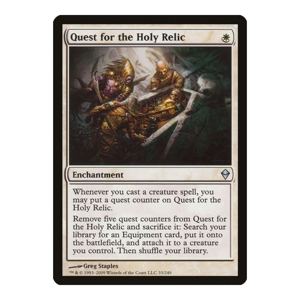 2009 Magic: The Gathering: Zendikar (ZEN) - Quest for the Holy Relic (#33, Uncommon) (, Near Mint)