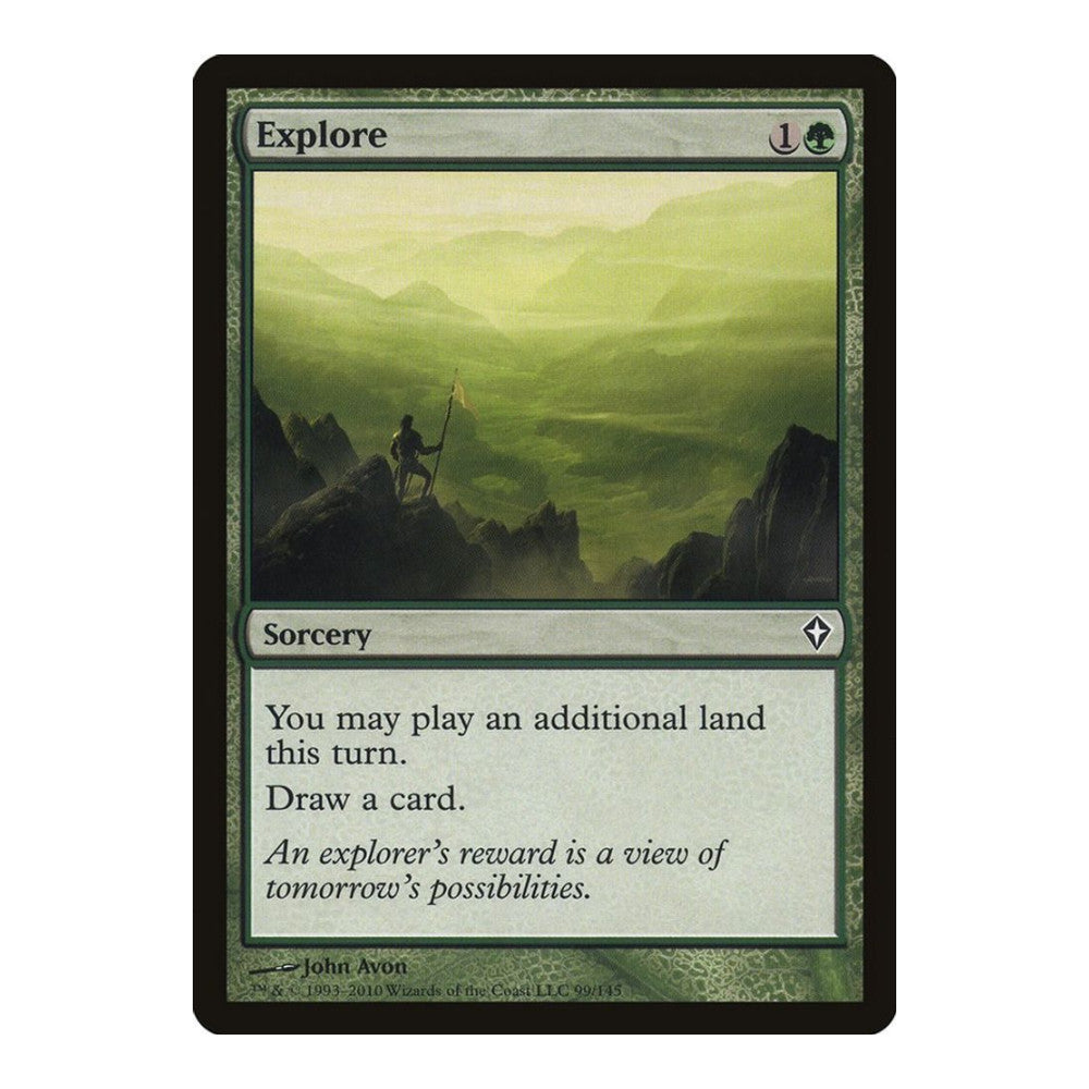 2010 Magic: The Gathering: Worldwake (WWK) - Explore (#99, Common) (, Near Mint)