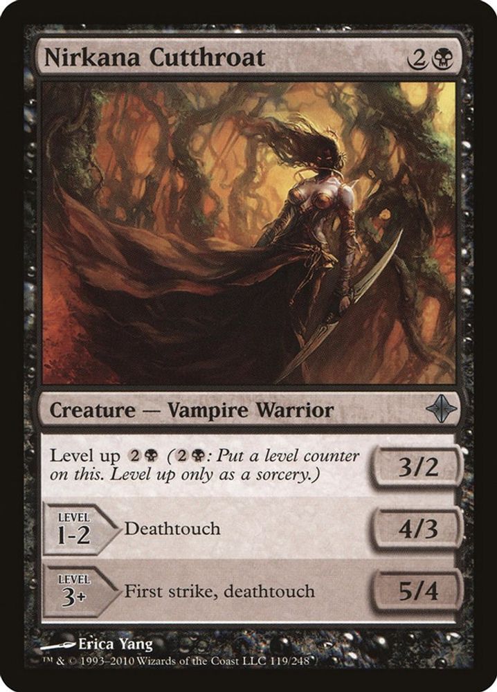 2010 Magic: The Gathering: Rise of the Eldrazi (ROE) - Nirkana Cutthroat (#119, Uncommon) (, Near Mint)