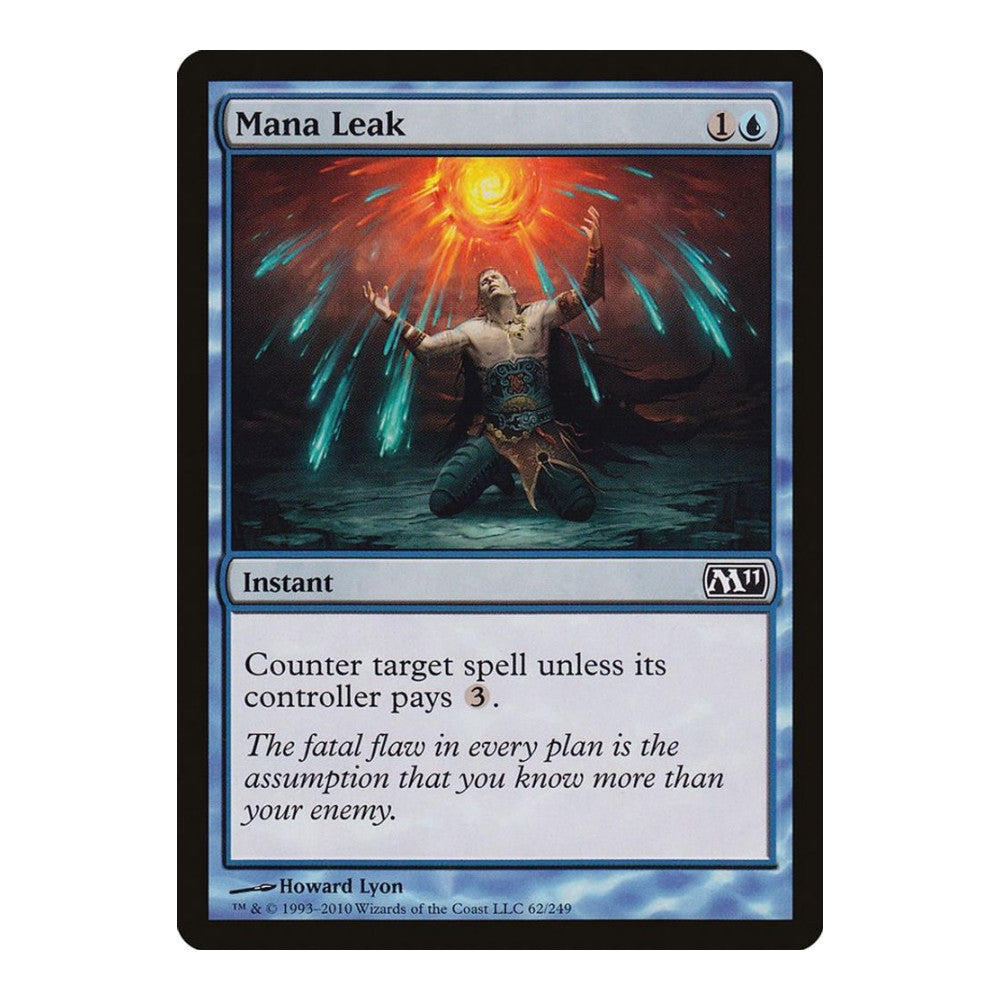 2010 Magic: The Gathering: Magic 2011 (M11) (M11) - Mana Leak (#62, Common) (, Near Mint)