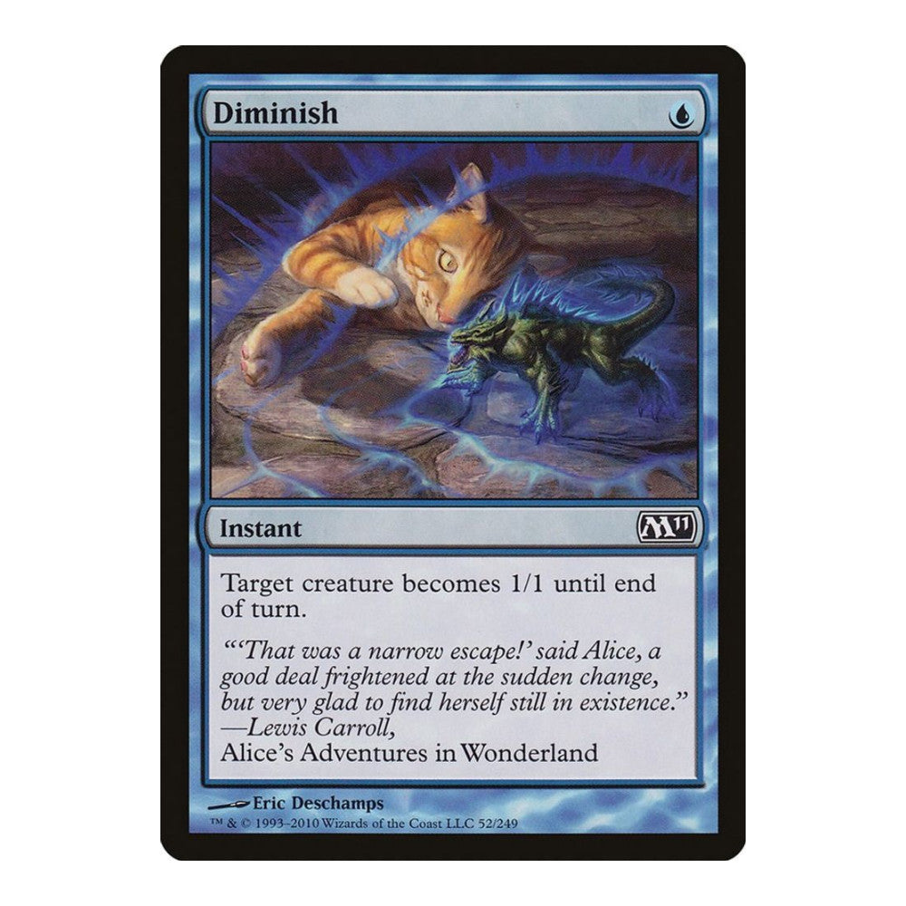 2010 Magic: The Gathering: Magic 2011 (M11) (M11) - Diminish (#52, Common) (, Near Mint)