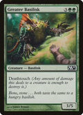 2010 Magic: The Gathering: Magic 2011 (M11) (M11) - Greater Basilisk (#180, Common) (, Near Mint)