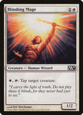 2010 Magic: The Gathering: Magic 2011 (M11) (M11) - Blinding Mage (#8, Common) (, Near Mint)