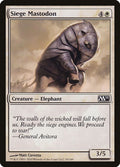 2010 Magic: The Gathering: Magic 2011 (M11) (M11) - Siege Mastodon (#29, Common) (, Near Mint)