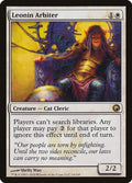 2010 Magic: The Gathering: Scars of Mirrodin (SOM) - Leonin Arbiter (#14, Rare) (, Near Mint)