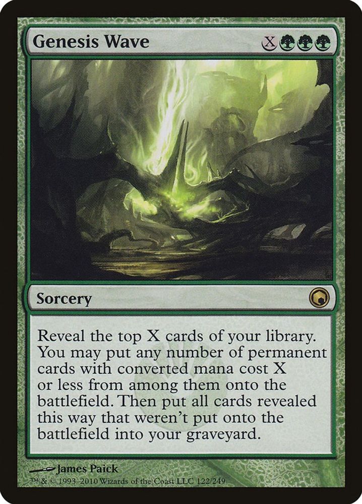 2010 Magic: The Gathering: Scars of Mirrodin (SOM) - Genesis Wave (#122, Rare) (, Near Mint)