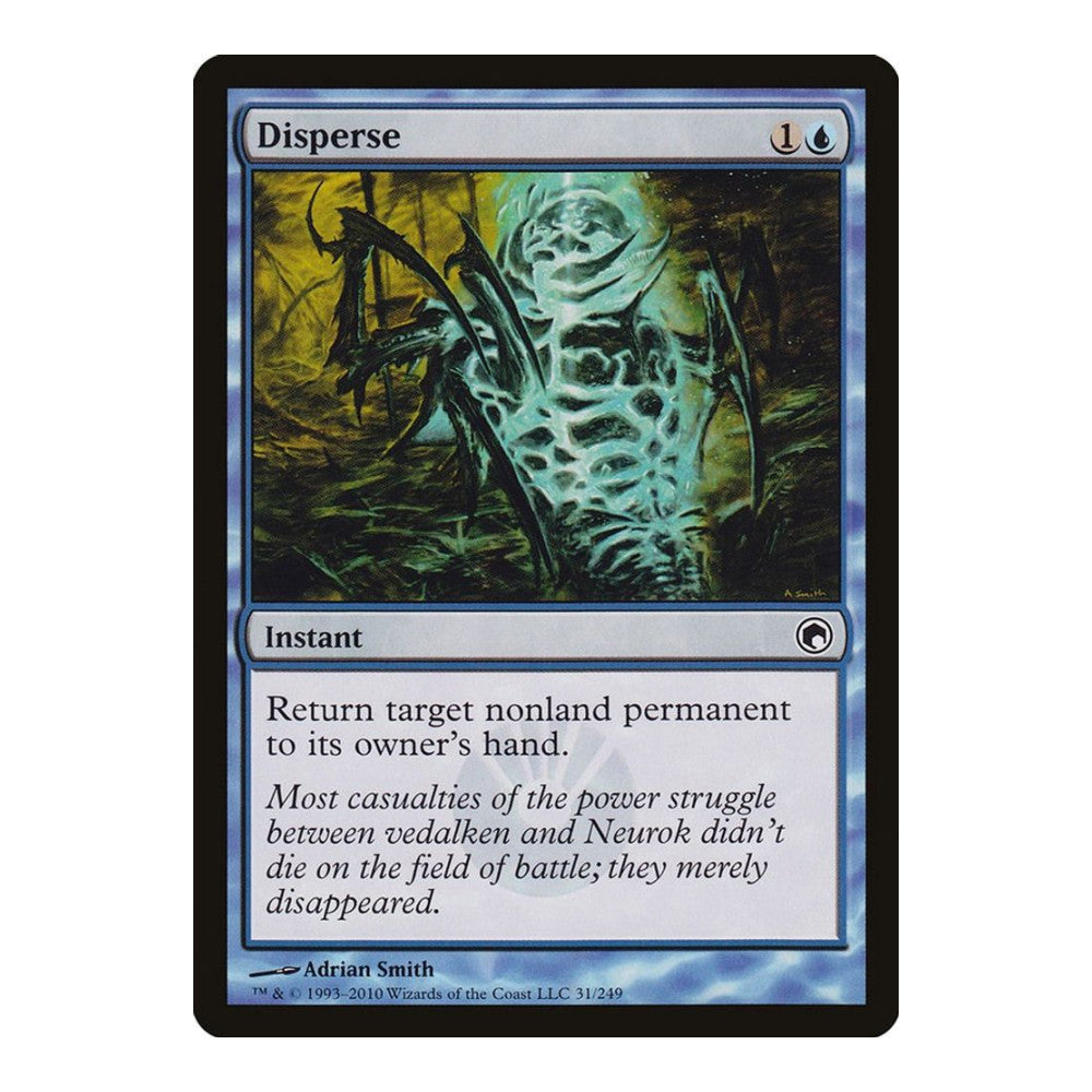 2010 Magic: The Gathering: Scars of Mirrodin (SOM) - Disperse (#31, Common) (, Near Mint)