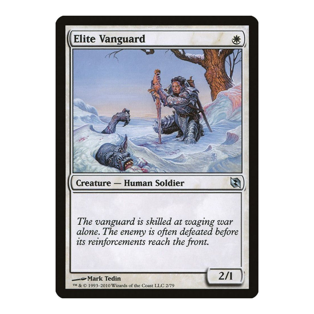 2010 Magic: The Gathering: Duel Decks: Elspeth vs. Tezzeret (DDF) - Elite Vanguard (#2, Uncommon) (, Near Mint)