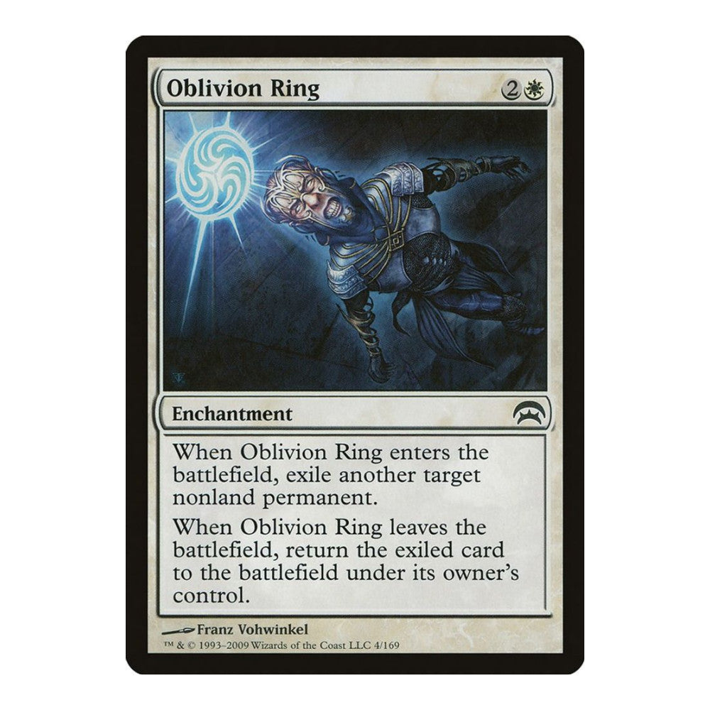 2009 Magic: The Gathering: Planechase (HOP) - Oblivion Ring (#4, Common) (, Near Mint)