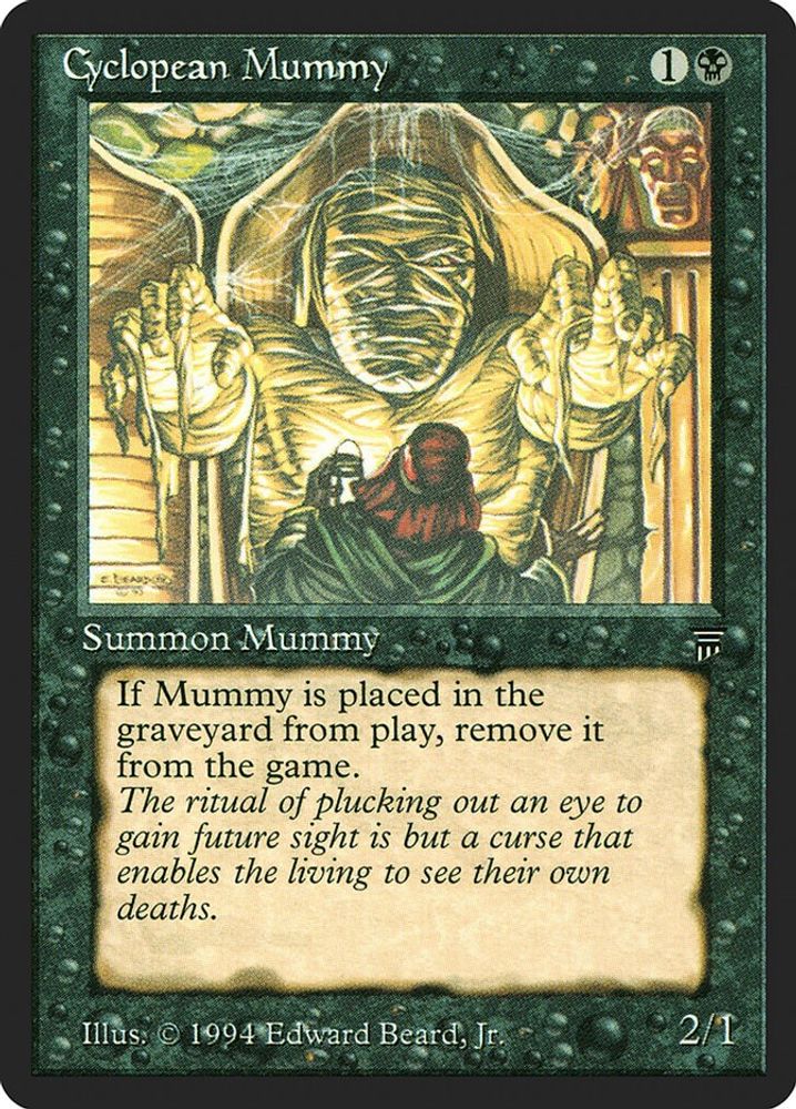 1994 Magic: The Gathering: Legends (LEG) - Cyclopean Mummy (#93, Common) (, Near Mint)