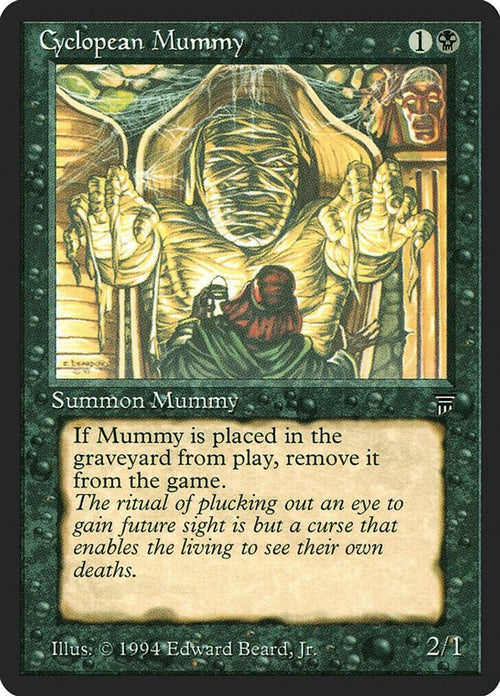 1994 Magic: The Gathering: Legends (LEG) - Cyclopean Mummy (#93, Common) (, Near Mint)