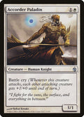 2011 Magic: The Gathering: Mirrodin Besieged (MBS) - Accorder Paladin (#1, Uncommon) (, Near Mint)