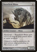 2011 Magic: The Gathering: Mirrodin Besieged (MBS) - Razorfield Rhino (#127, Common) (, Near Mint)