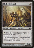 2011 Magic: The Gathering: Mirrodin Besieged (MBS) - Bladed Sentinel (#98, Common) (, Near Mint)