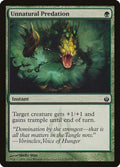 2011 Magic: The Gathering: Mirrodin Besieged (MBS) - Unnatural Predation (#93, Common) (Foil, Near Mint)