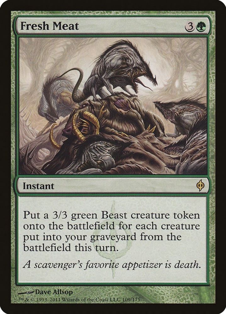 2011 Magic: The Gathering: New Phyrexia (NPH) - Fresh Meat (#109, Rare) (, Near Mint)