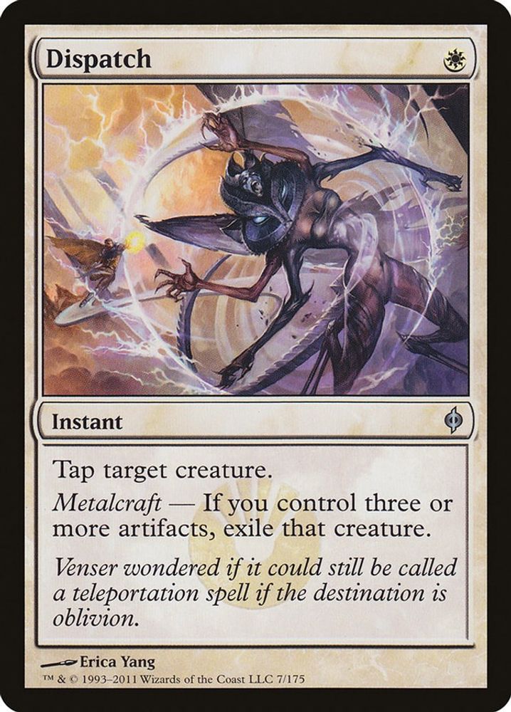 2011 Magic: The Gathering: New Phyrexia (NPH) - Dispatch (#7, Uncommon) (, Near Mint)